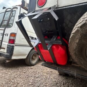 Soporte con candado de bidón de gasolina 20 litros